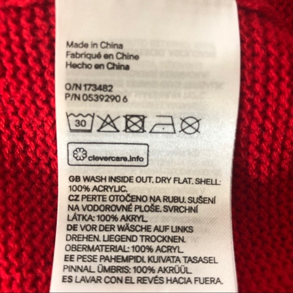 🆕Divided by H&M Sweater Sequin Red Christmas - Picture 4 of 6